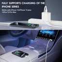 4 Pack USB C Fast Charging Cable 3FT For iPhone 17 16 15/17 16 15 Pro/16 15 Pro max/16 15 Plus,USB A to USB C Car Carplay Cord compatible Samsung Galaxy S25 S24, iPad Pro 12.9/11,Air 5th/4th Gen (White)