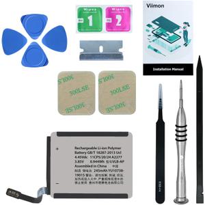 for Watch Series 5 40mm Battery Replacement Kits (New Upgraded) Compatible with Apple Watch 5rd Generation with Installation Manual and Repair Tool Kits