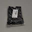 30 inch Kitchen Sink Splash Guard, Silicone Faucet Splash Guard, Large Size Silicone Sink Mat for Kitchen Bathroom, Faucet Handle Drip Catcher Tray (Black)