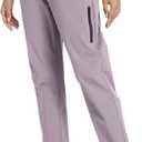 Women's Lightweight Hiking Joggers - Quick-Dry Casual Pants with Pockets for Outdoor Athletic Camping & Travel (XL)