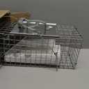 Havahart Easy-Set Catch and Release Small 1-Door Humane Live Animal Trap for Squirrels, Rabbits, Skunks, and Other Small Animals - 1083