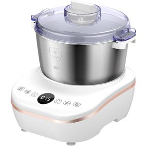 DoughChief, Electric Dough Maker 5Qt with Ferment Function, Dough Mixer with 304 Stainless Steel Bowl, Face-up Touch Panel, for Bread & Pizza (White)