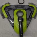 Sepetrel Upgrade Pool Vacuum Head with Side Brush & Universal Rotatable Hose Adapter,Weighted Triangular Shape(Safe for Vinyl Liner Pool)