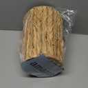 Bekith Wicker Trash Can, Small Wicker Waste Basket Trash Basket with Handwoven Water Hyacinth, Garbage Can for Bathroom, Bedroom, Kitchen, Living Room, Office