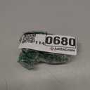 ISOFIX Interface Belt Latch Guide, 2 Pcs Car Seat ISOFIX Interface Buckle Fixed Guide Groove Car Seat Bracket Connector, Black