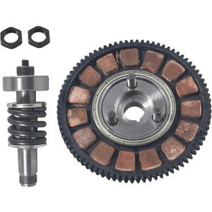 Mingdun 2-Stroke Motorized Bicycle Complete Clutch Bevel Wheel Assembly Bike For 49cc 66cc 80cc Gas Motorized Bicycle (Clutch disc with Clutch shaft)
