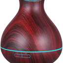 Amazon.com: BZseed Aromatherapy Essential Oil Diffuser 550ml 12 Hours Wood Grain Aroma Diffuser with Timer Cool Mist Humidifier for Large Room, Home, Baby Bedroom, Waterless Auto Shut-off,7 Colors Lights Changing : Health & Household