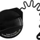 KPALAG Fuel Tank Filler Cap Gas Filler Cap with Seal Tether Strap Compatible with Volvo 240 260 740 760 780 850 940 960 C70 S40 S60 S80 S90 V40 V70 V90 XC60 XC70 XC90 Replace# 31392044 31321925