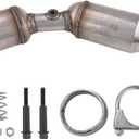 PHILTOP Catalytic Converter Kit Direct-Fit Fit For 2010-2015 Prius, 2012-2015 Prius V, 2011-2013 CT200h L4 1.8L - Replace# 16604, 642057 Stainless Steel (EPA Compliant)