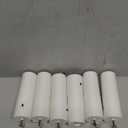 Therwen 6 Pcs Ornament Spinner Battery Operated Wind Spinner Motor Rotator Disco Ball Motor Outdoor Hanging Ornament for Halloween Mardi Gras Decoration, No Battery(White)