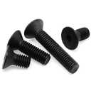 MewuDecor 5/16-18 x 1" Flat Head Socket Cap Screws Countersunk Bolts Countersunk Bolts, Alloy Steel Grade 10.9, Fully Threaded, Black Oxide, 15 PCS