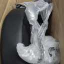 Black Classic Swivel Stool with Wheel for Salon Work Home SPA Shop Height-Adjustable and Cost-Effective Rolling Stool Chair Small