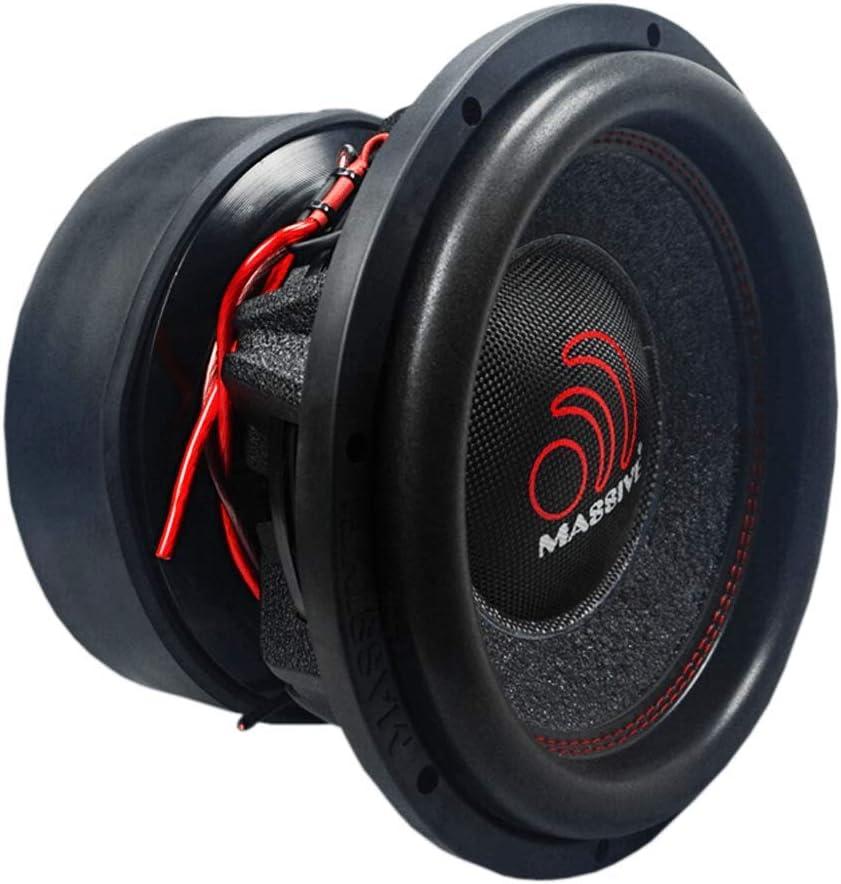 Massive Audio 12" 6000 Watt Subwoofer Dual 2 Ohm Voice Coil HIPPOXL122R