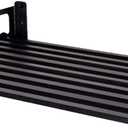 Microwave Oven Rack, 23.58"x15.52" Wall Shelf, Mounted Oven Bracket Holder, 80Ib Load Bearing, Household Commercial Microwave Rack for Dorm, Apartment, Kitchen, Bedroom, Black