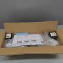 KCO Lighting Modern 2-Light Gold Track Lighting Fixture Flush Mount Brushed Brass Track Lights Kit Mid Century Industrial Adjustable Ceiling Spot Lights Indoor for Kitchen Island (2-Light)