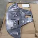 Steel Engine Splash Shield Fit for KIA K5 2021 2022 2023 2024 2025 Front Skid Plate Heavy-Duty Lower Engine Cover Guard Fit for K5 Engine Shield w/Screw Hardware (Silvery-Alloy Steel)