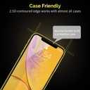 UNBREAKcable Shatterproof Screen Protector for iPhone 11/ iPhone XR [3-Pack] [Easy Installation Frame] 9H Hardness[99.99% HD Clear] [Bubble Free] for Apple 6.1''