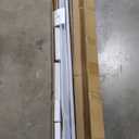 JUBEST 6FT Sliding Barn Door Hardware Track Kit, Aluminum Alloy Box Rail Wall Mount Barn Door Hardware, for Interior Wooden Door