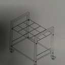 Blueprint Storage Rack Blueprint Holder Metal Blueprint Storage Cart – Neatly Organize Your Blueprints, Art Supplies, Tools in 12 Slots, Perfect for Home Office, Schools, and Architect