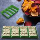 16 Set Tray Dividers for Freeze Dryer Green Medium Tray Dividers, Compatible with Harvest Right Freeze Dryer Accessories(fit 4 Medium Trays)