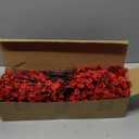 Uieke 30 Pcs Babys Breath Artificial Flowers Bulk Silk Red Faux Flowers Real Touch Gypsophila Bouquet for Christmas Halloween Home Wedding Decoration