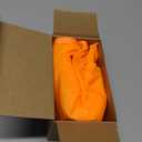 Shappy 2 Pieces Light up Halloween Trick or Treat Pumpkin Candy Bags Multipurpose Reusable Orange Goody for Trick or Treating Halloween Birthday Party Favors Supplies