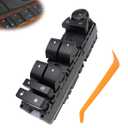 Flecto 20835552 Master Power Window Switch Driver Side with Door Lock Compatible with 07-14 Chevy Silverado Suburban Tahoe GMC Yukon Sierra 2009-2014 Escalade, Replaces 25783950, Door Lock Control