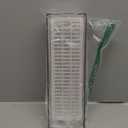 Transparent Flatware Tray Kitchen Drawer Organizer With Lid - Plastic Kitchen Cutlery Tray and Utensil Silverware Storage Container with Cover - Dinnerware Holder for Spoons Forks Knives