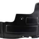 TRQ Front Right Inner Fender Liner Black Passenger Side Compatible with 2011-2013 Kia Sorento KI1249141