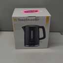 Toastmaster Electric Kettle by Select Brands - Cordless Electric Water Boiler for Coffee, Tea & More - Use This Electric Tea Kettle in Your Kitchen or Dorm - 1.7 Liters, Black