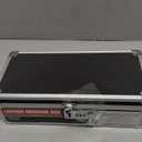 Vaultz Locking Medicine Storage Box with Combination Lock, 3.75" x 11.88" x 5.25", Black (VZ03480)