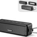 Raymate Bluetooth Speakers, HiFi Stereo Sound with DSP, 30W IPX7 Waterproof Speaker Wireless Bluetooth-V5.0, 1000mins Playtime, Portable Speaker for Home, Outdoor, Party (Deep Black)