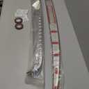 ERIDANUS Auto Accessories Fit for Toyota Sienna 2025 2024 2023 2022 2021 Rear Outside Bumper Sill Plate Guard Cover Trim (Silver) Stainless Steel 2 PCS