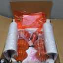 26" Triple Gourd Ceramic Table Lamps Set of 2,Modern Orange Bedside Lamps USB A+C Ports & AC Outlet -Ceramic Nightstand Lamps for Bedroom, 3 Way Touch Control Contemporary Living Room End Tables