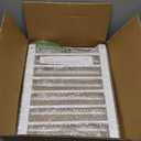 White Metal Dog Gate for Small Dogs - 13.3" Short Freestanding Puppy Gate with Retractable Sliding Rail, No Installation, Indoor/Outdoor Use, Foldable & Portable Pet Barrier