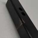 CURT 45911 Replacement Shank for Adjustable Trailer Hitch Ball Mount #45901, Fits 2-Inch Receiver, CARBIDE BLACK POWDER COAT