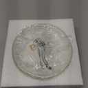 COLLECTIVE HOME - Ceramic Jewelry Tray, Decorative Trinket Dish for Rings Earrings Necklaces Bracelet Watch Keys, Birthday Mother's Day Christmas Gift for Women, 4.75", White Surface (A)