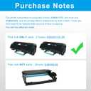 LCL X264 Black High Yield Toner Cartridge Replacement for Lexmark X264A11G X264H11G 9000 Pages for X364 X364dn X364dw X264dn X363 X363dn Printers (2-Pack)