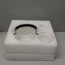 Wlasss Glass Teapot with Removable Infuser, Stovetop Safe Glass Tea Kettle, 980 ml 33 oz, Clear Teapot for Loose Tea, Tea pot for Blooming Flower Tea and Loose Leaf, Tea Maker Gift