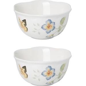 Lenox 880122 Butterfly Meadow 2_Piece Dessert Bowl Set