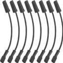 Spark Plug Wire Set for Chevy Silverado Suburban Tahoefor Cadillac GMC Hummer H2 LS2 LS3 LS4 LS7 Engines 4.8L 5.3L 6.0L Replace 9748HH 88862385
