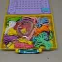 ZQIN Friendship Bracelet Making Kit for Girls 8+ Quick Maker DIY Arts and Crafts Toys, Best Christmas & Birthday Gifts for 6-12 Year Old Girls (Yellow)