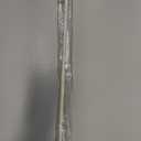 Kenney Rachel Fluted Ball Window Curtain Rod, Adjustable 28-48 Inch, Antique White