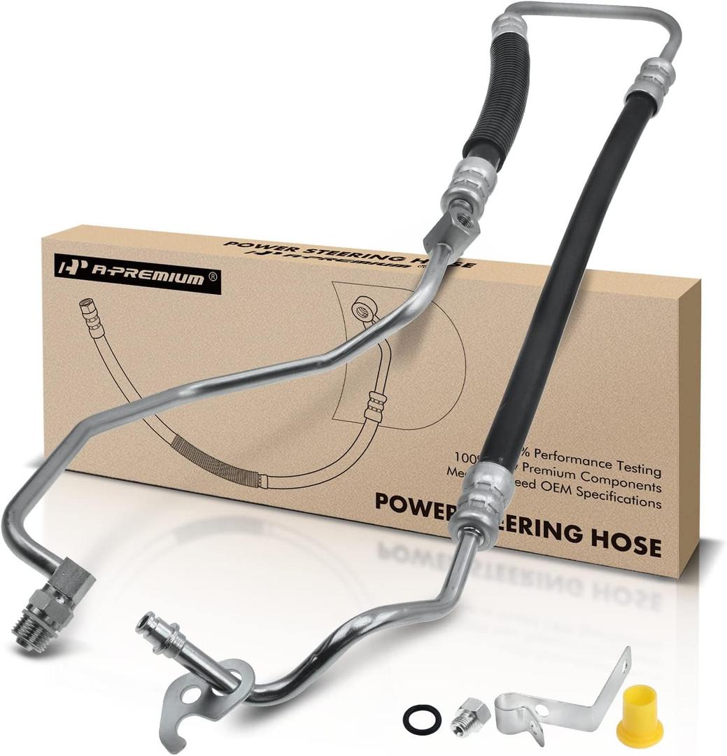 A-Premium Power Steering Hose Pressure Line Hose Assembly Compatible with Ford Expedition 2002-2006, 5.4L, Replace# 6L1Z3A719AA