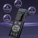 New 64GB Digital Voice Recorder Voice Activated Recorder for Lectures Meetings Audio Noise Reduction Dictaphone Recording With voice-activated recording, segmented recording, timed recording, outgoing