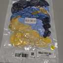 97PCS Navy Blue Balloon Garland Arch Kit, Metallic Blue and Macaron Blue Balloons, Gold Confetti and Metallic Gold Balloons Arch for Birthday Party Decorations, Wedding, Bridal Shower, Baby Shower