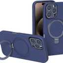Sahara - Venture Series Silicone Case Compatible with MagSafe for iPhone 16 Pro Max, Midnight Blue, (CP00694)