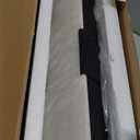 Alabaster Wall Sconces, 20 inch Natural Marble Black Wall Sconce Indoor Wall Lamp Modern Bathroom Alabaster Wall Lamp for Living Room, Bedroom, Porch, Dining Room, Stairway (Black-1PC-Warm Light)