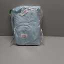 Long No Hook Slub Textured Shower Curtain with Snap-in PEVA Liner Set - 71" x 80"(78"), Hotel Style with See Through Top Window, Blue Fabric Curtain & Waterproof Liner, Blue, 71x80