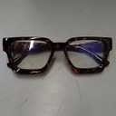 livho Oversized 99% Blue Light Glasses for Woman - Rectangle Fashion Glasses for Computer, Chic Preppy Frame - Anti Eyestrain